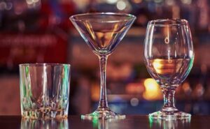 Các loại rượu mạnh trong bar